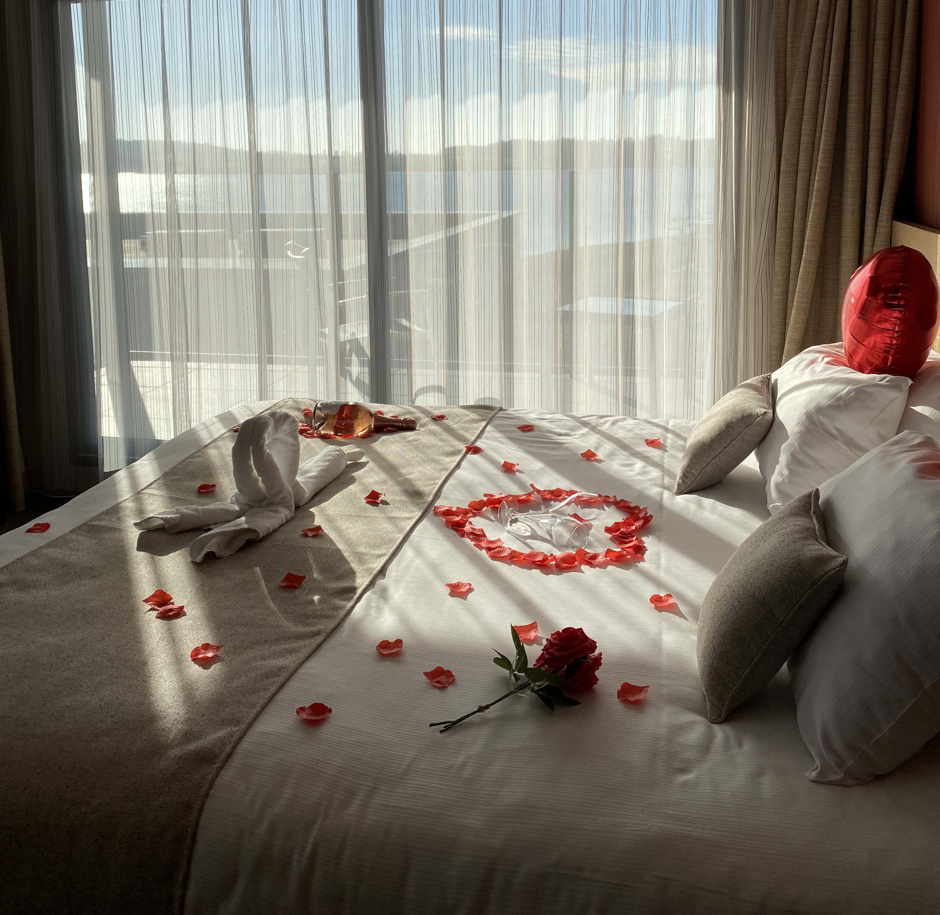 Une chambre romantique pour un sejour en amoureux en Belgique?