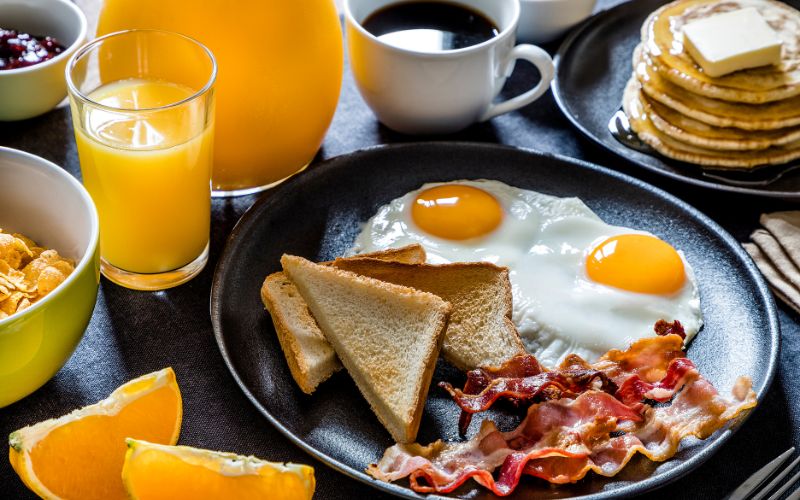christmas breakfast hotel