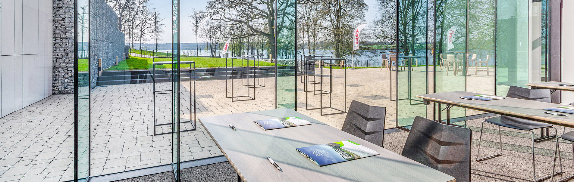 Meeting & Event Centre at eau d'Heure Lakes belgium