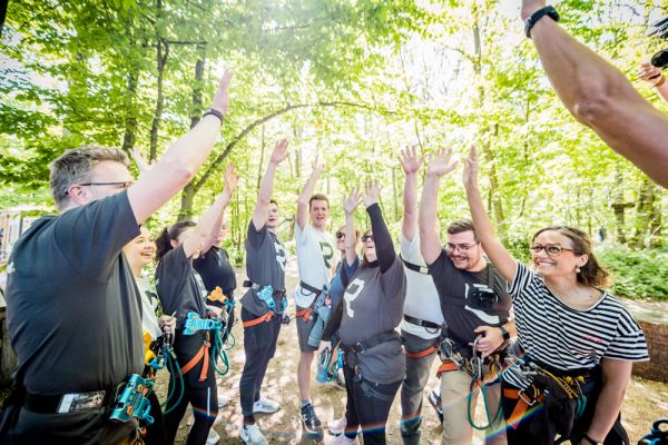 CASE STUDY  -  Un team-building aux Lacs de l'Eau d'Heure